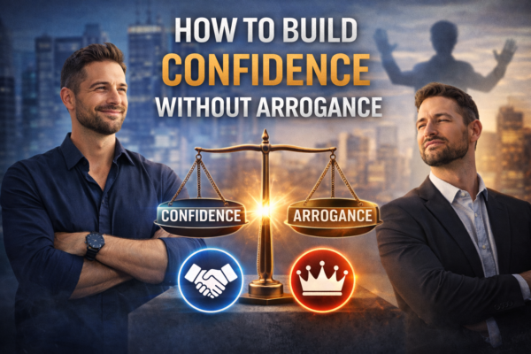 Male confidence vs arrogance