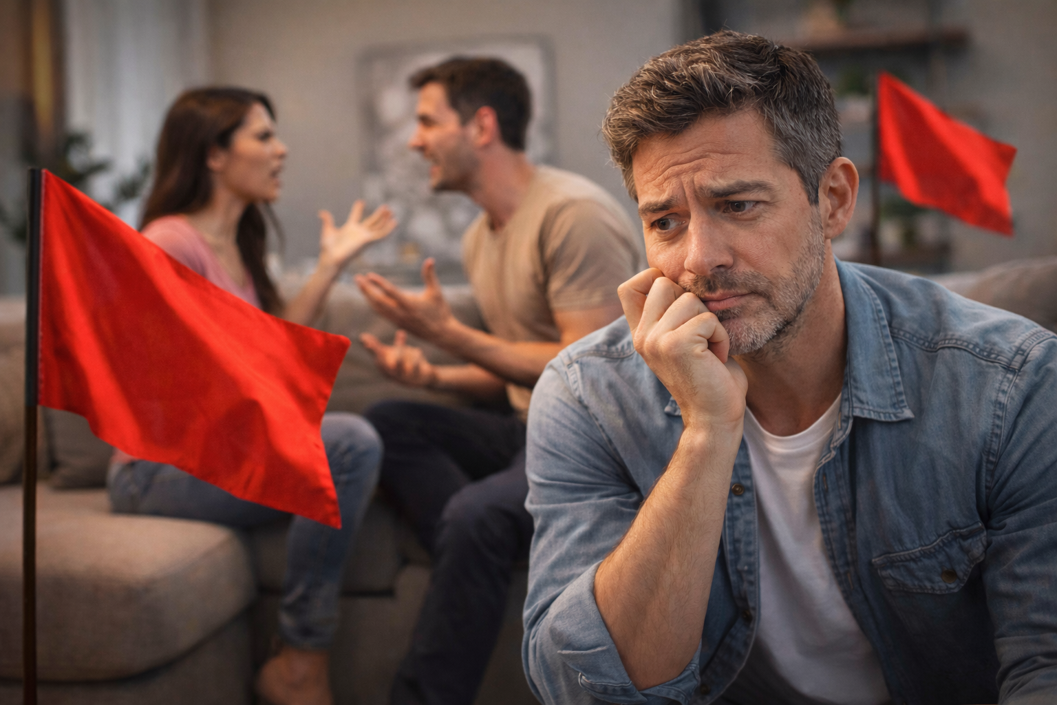 Relationship Red Flags Most Men Miss