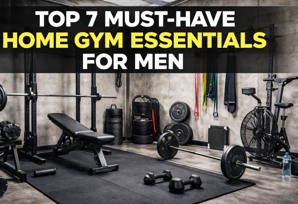 7 must have home gym essentials for men