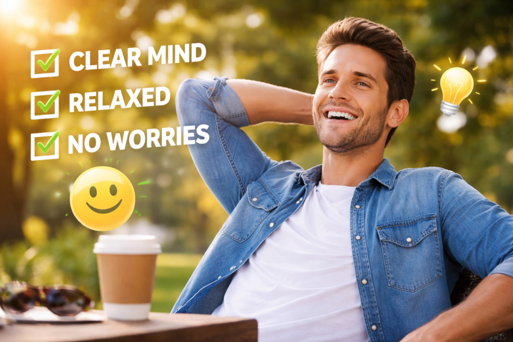 Relaxed afternoon in the park


