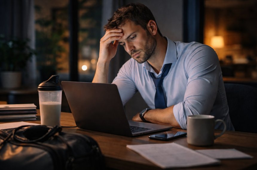 Late night work and focus